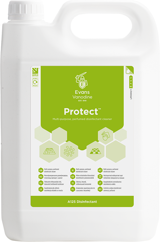 Disinfectant Cleaner Concentrate - Evans Protect - 2 x 5L
