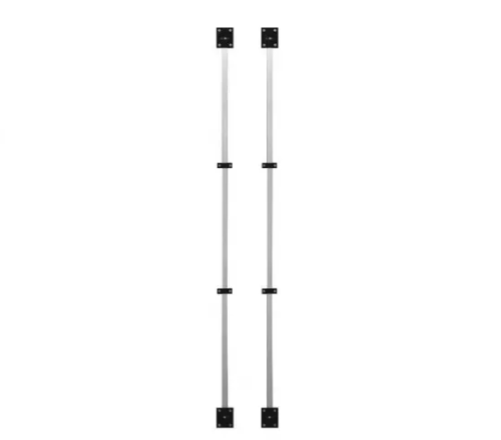 P-Straightening Fitting For Stabilisation of 1 Door - Door Heights 2240-2850mm - Anodised Aluminium