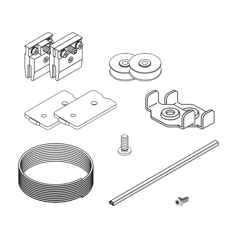 Hawa Porta 100 G Synchro Set - for 2 Doors 
