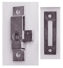 Budget Lock with Slotted Striking Plate - SWS Hardware