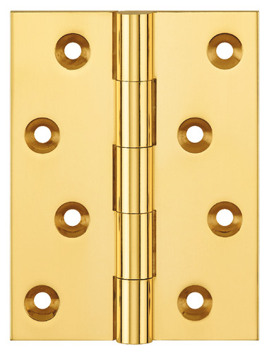 Unwashered Brass Butt hinge - 100mm x 75mm, 20kg - Imitation Bronze