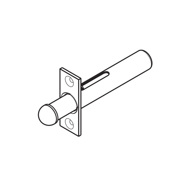 Spring Loaded Mortise-type Screw-fit Door Stop - SWS Hardware