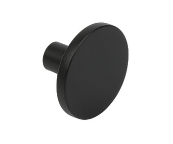Como Zinc Alloy Knob - Ø 41 mm - Matt black