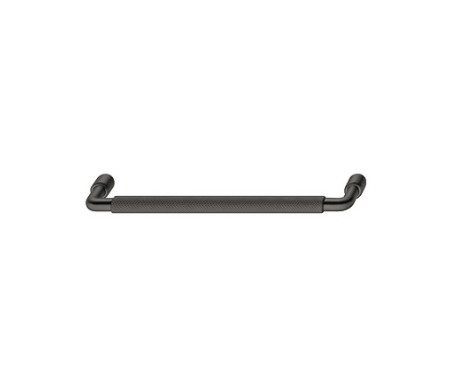 P-Tocco - Knurled D Pull Handle - 160mm Fixing Centres - Matt Black