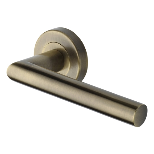 Mitred Lever Handles on 53mm Rose - 19mm