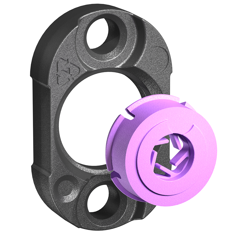 Button-fix™ - Type 3 Flush Fix + Button - Push-on - Pack of 100