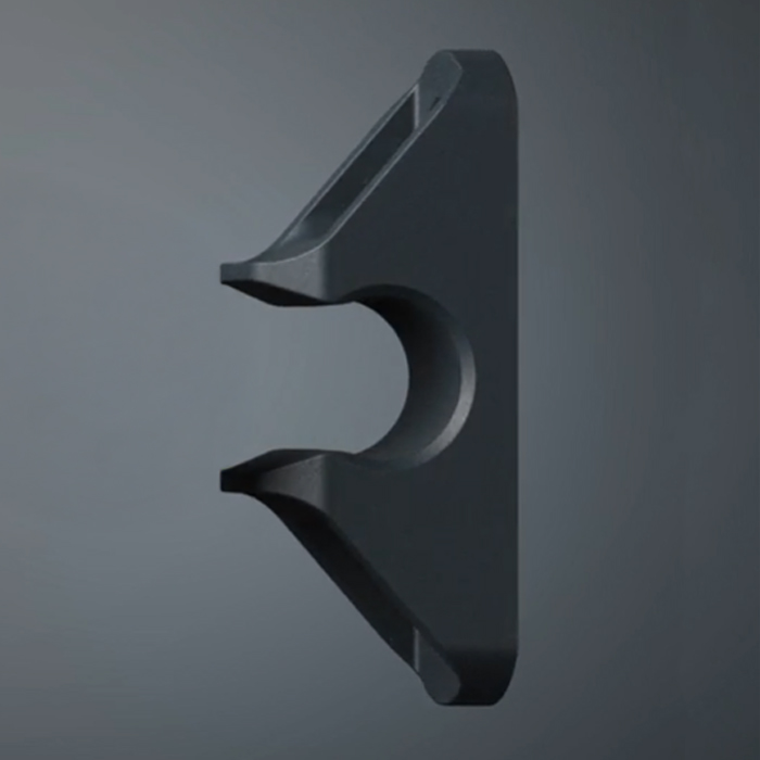 Button-fix™ - Type 2 - Compact Push-on Bracket only  - Pack of 100