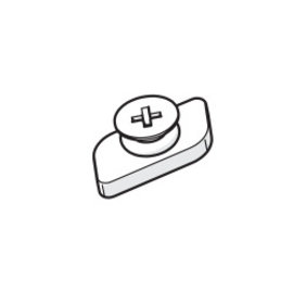 Hawa Junior 80 Fitting Set for Side-fixing