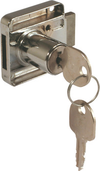 Key Stem Rim Lock Rim Lock, with Ø 18 mm Cylinder, Left Hand Version - SWS Hardware