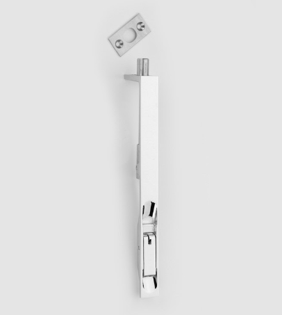 5640 Lever Action Flush Bolt - 25mm wide x 305mm length - Polished Brass Lacquered