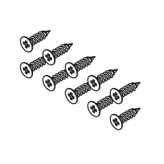 P-Hawa Concepta - Set of Screws for Concealed Hinges 4x16 mm (5/8''), 10 Pieces