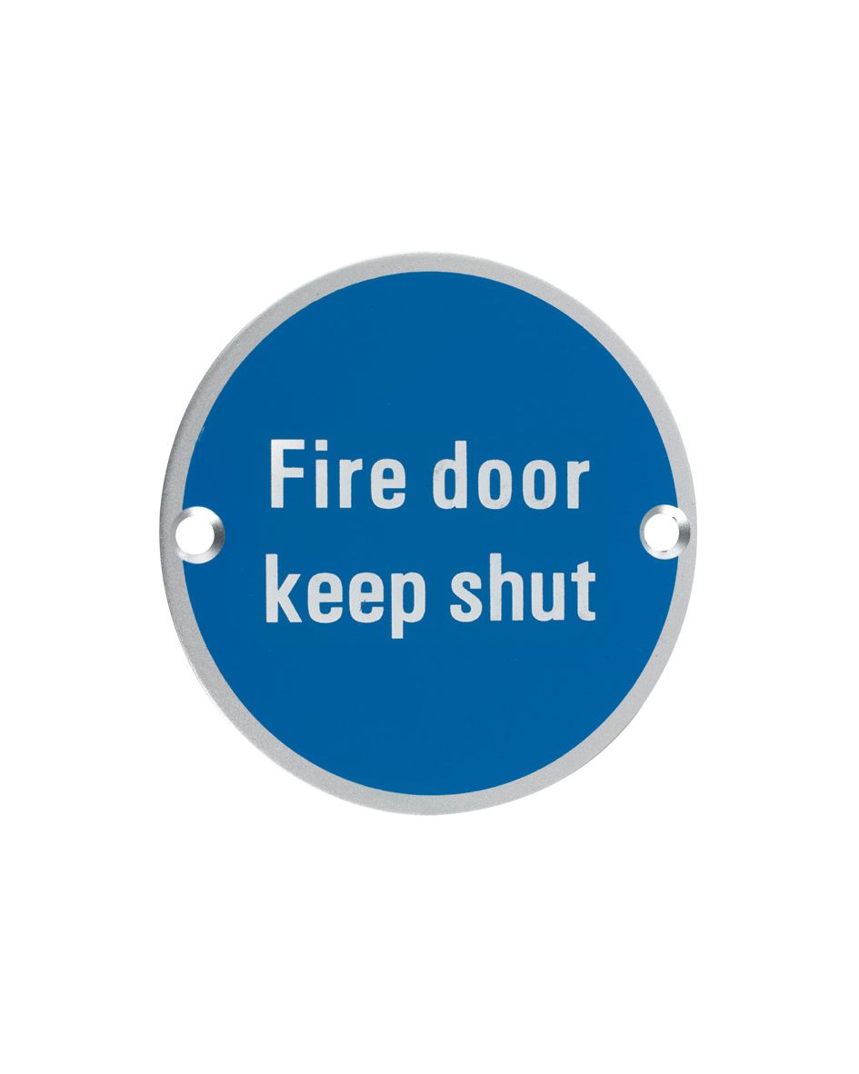 Door Sign - Fire Door Keep Shut