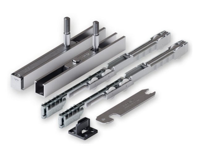 Hawa Junior 100 B Pocket with 20mm long suspension bolts & 2 soft close - for 1 Door