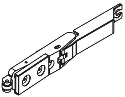 Hawa Folding Concepta III Spare Part - Push to open Mechanism 
