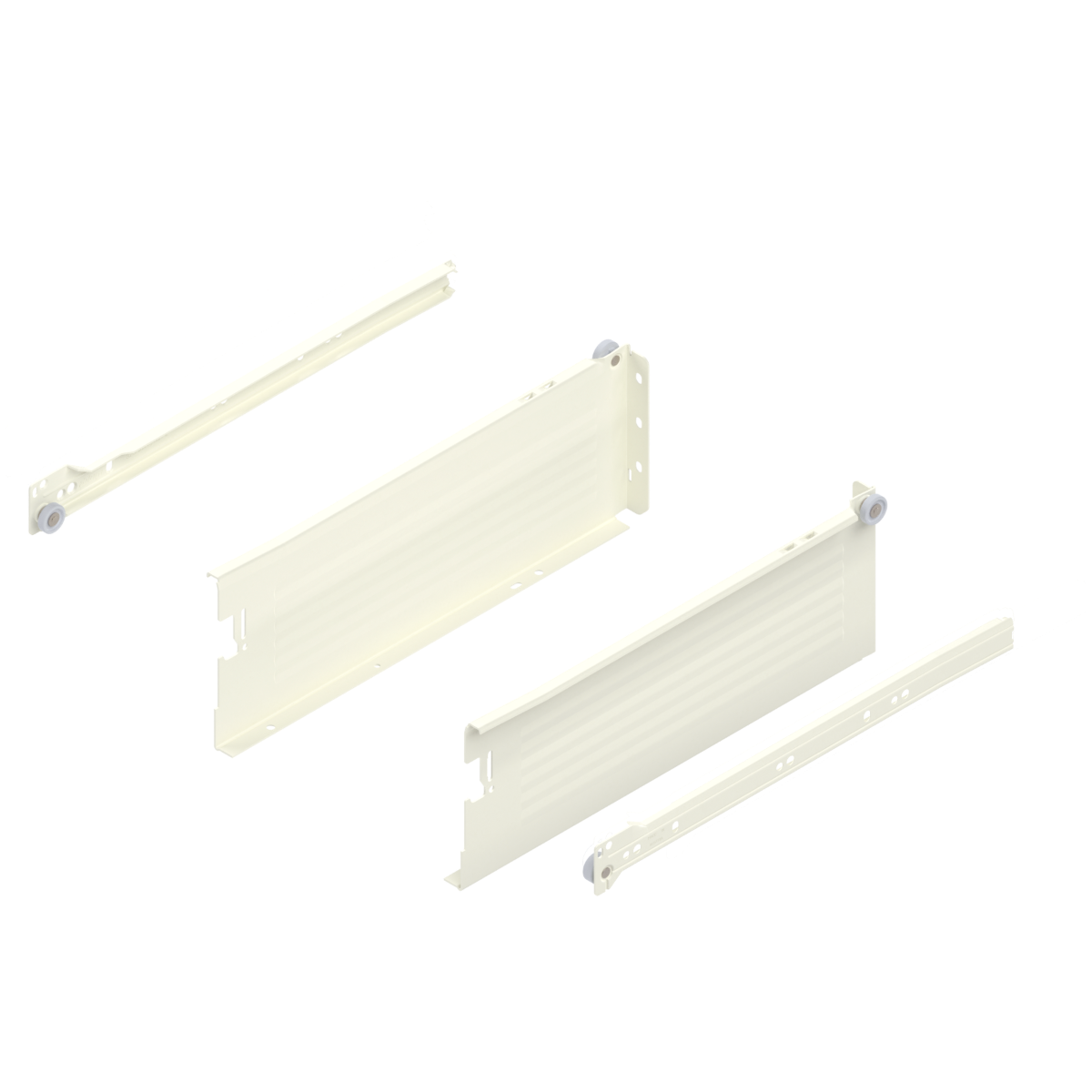 Blum Metabox Single Extension - R9001 'H' Height - Cream