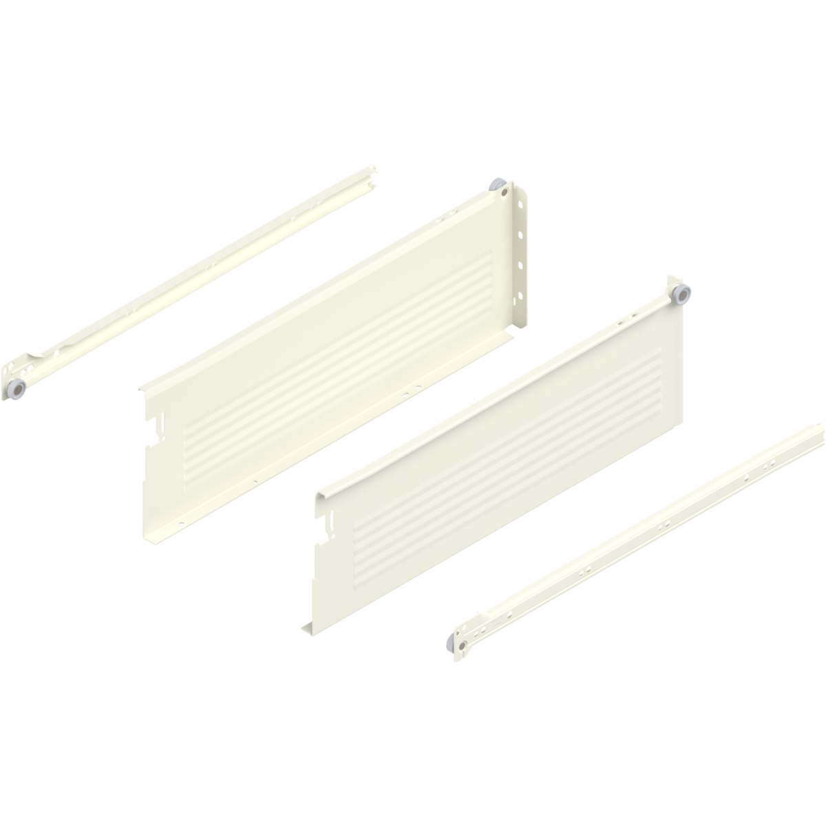 Blum Metabox Single Extension - R9001 'H' Height - Cream