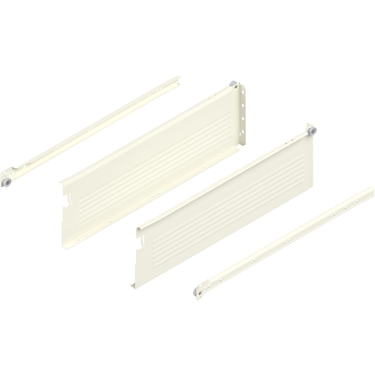 Blum Metabox Single Extension - R9001 'H' Height - Cream