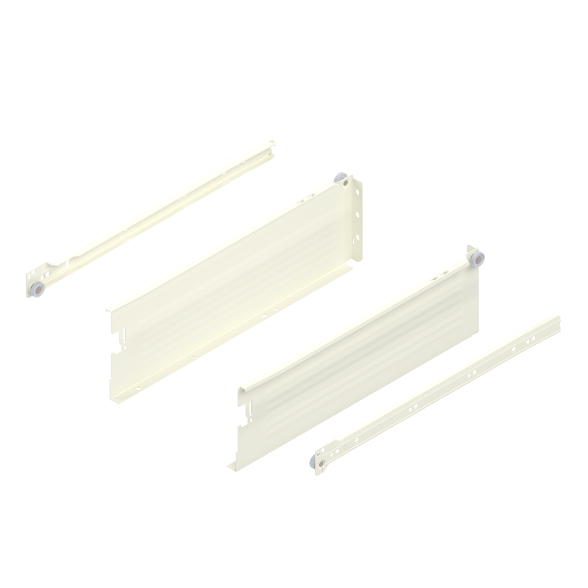 Blum Metabox Single Extension - R9001 'K' Height - Cream