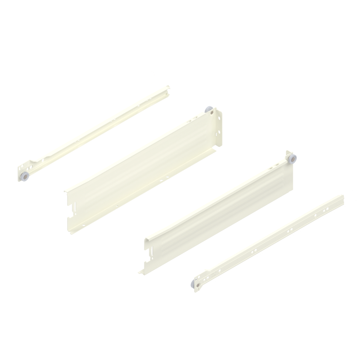 Blum Metabox Single Extension - R9001 'M' Height - Cream