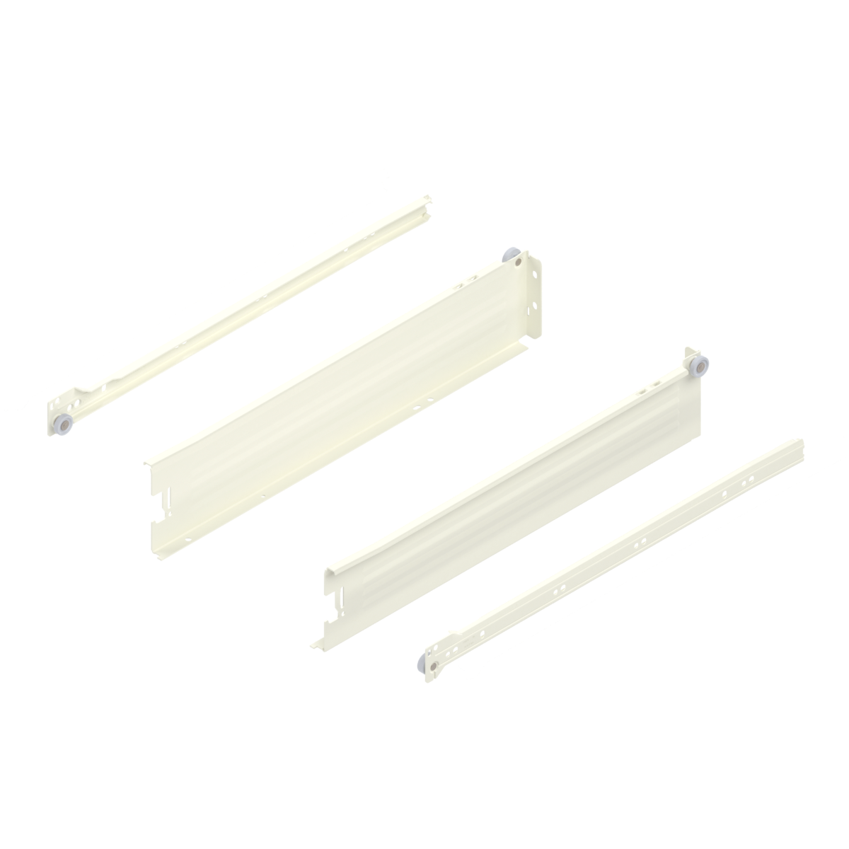 Blum Metabox Single Extension - R9001 'M' Height - Cream