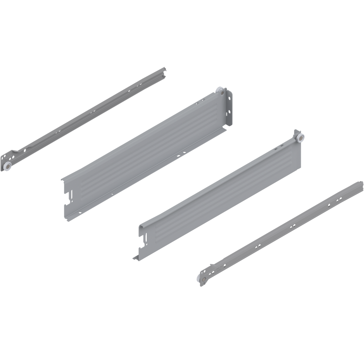 Blum Metabox Single Extension - R7004 'M' Height - Dust Grey