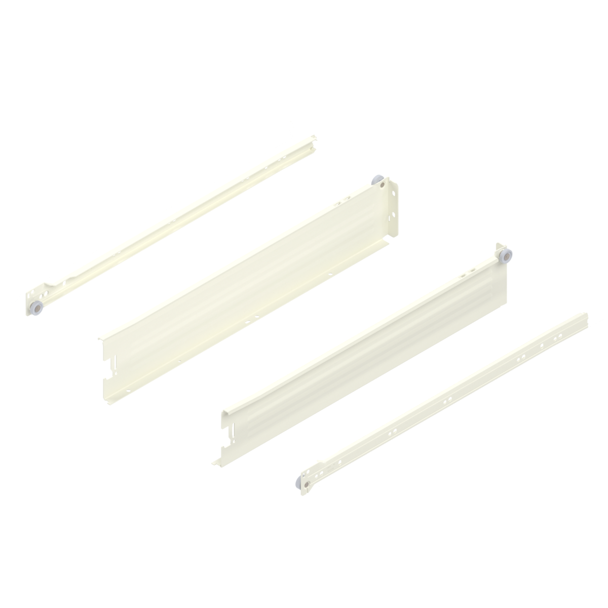 Blum Metabox Single Extension - R9001 'M' Height - Cream