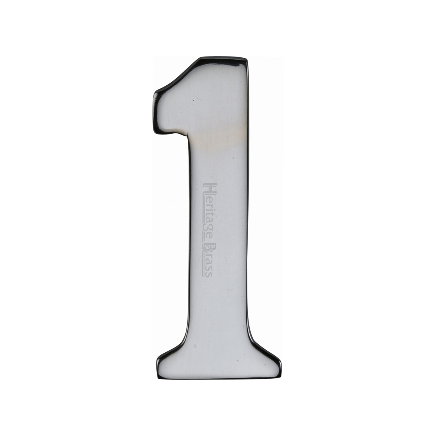 Heritage Brass Numeral 1 Self Adhesive 51mm (2")