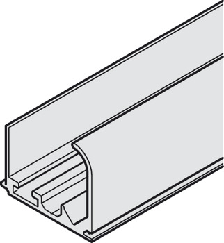 Slido F-Line31 40/60A Single Top Track for Sliding Cabinet Doors