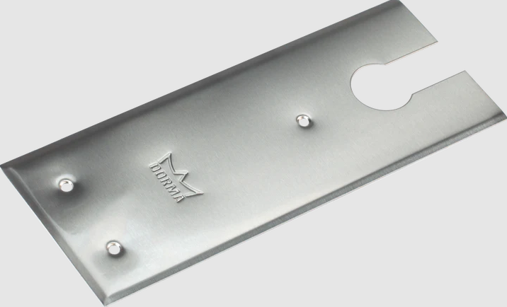 BTS84 Floor Spring Cover Plate - Satin Stainless Steel