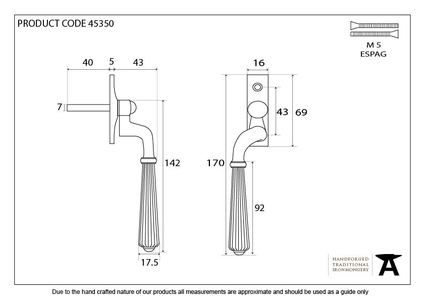 Hinton Espag - Left Hand