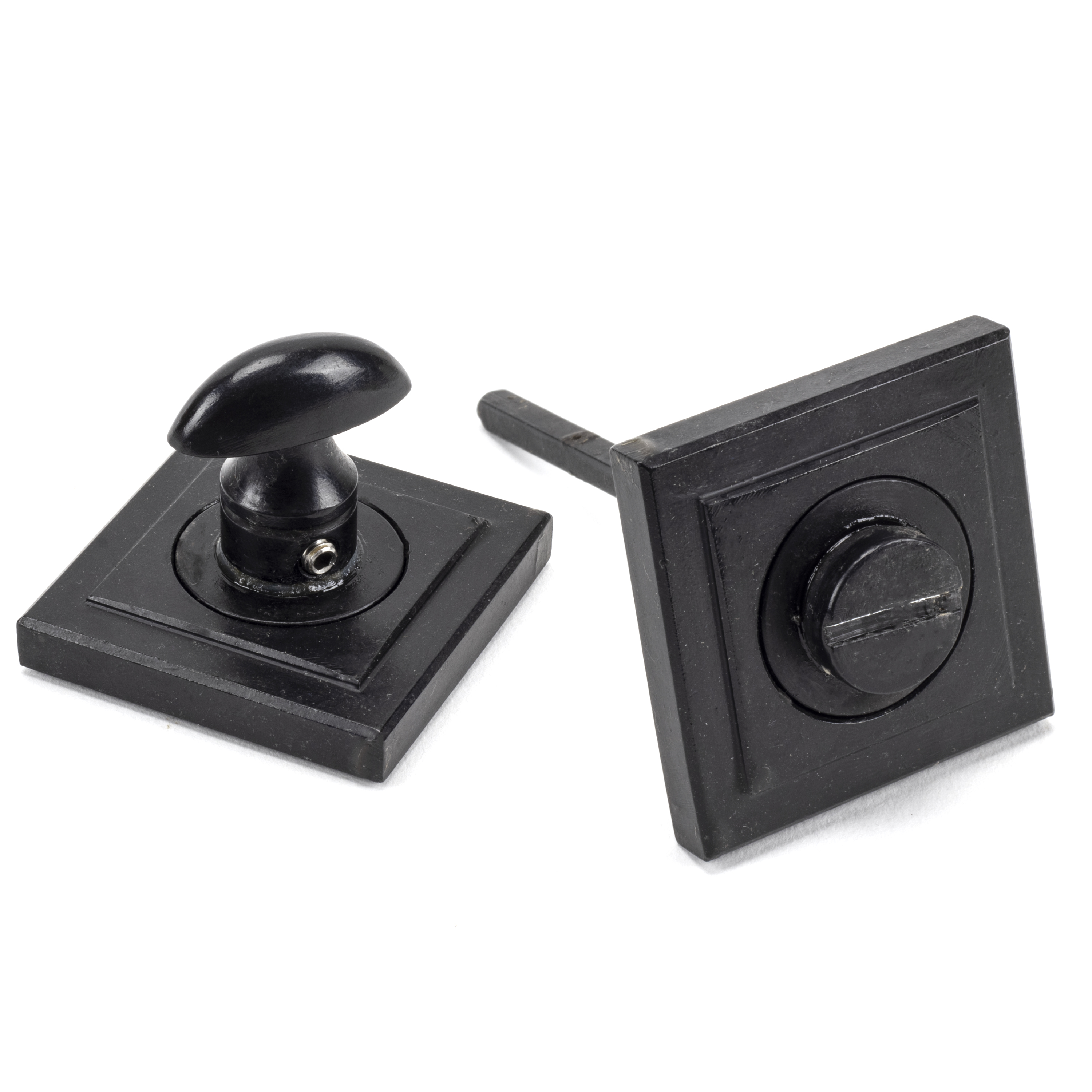 External Turn Key External Round Square Thumbturn Set - SWS Hardware