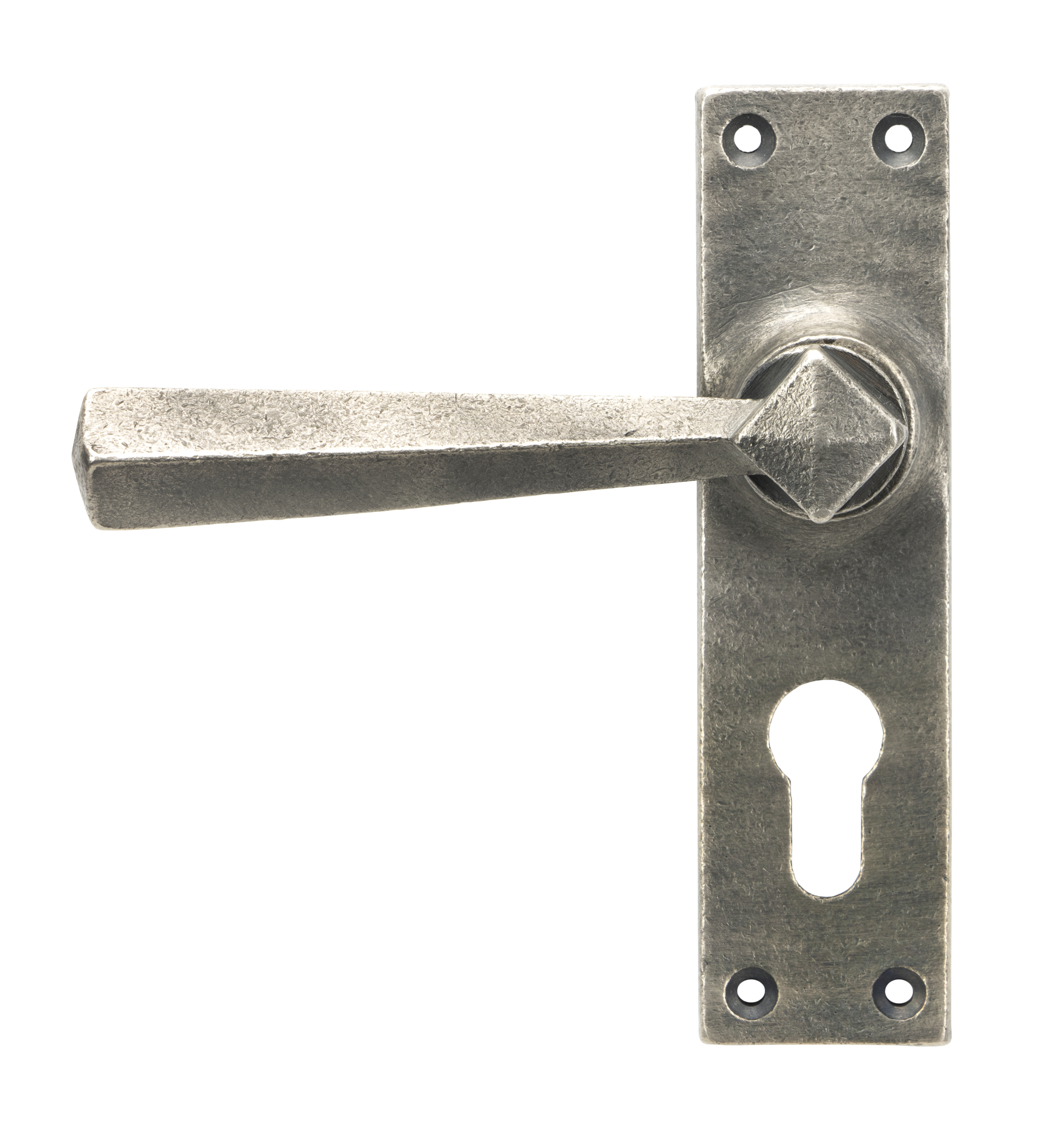 Straight Lever Euro Lock Set