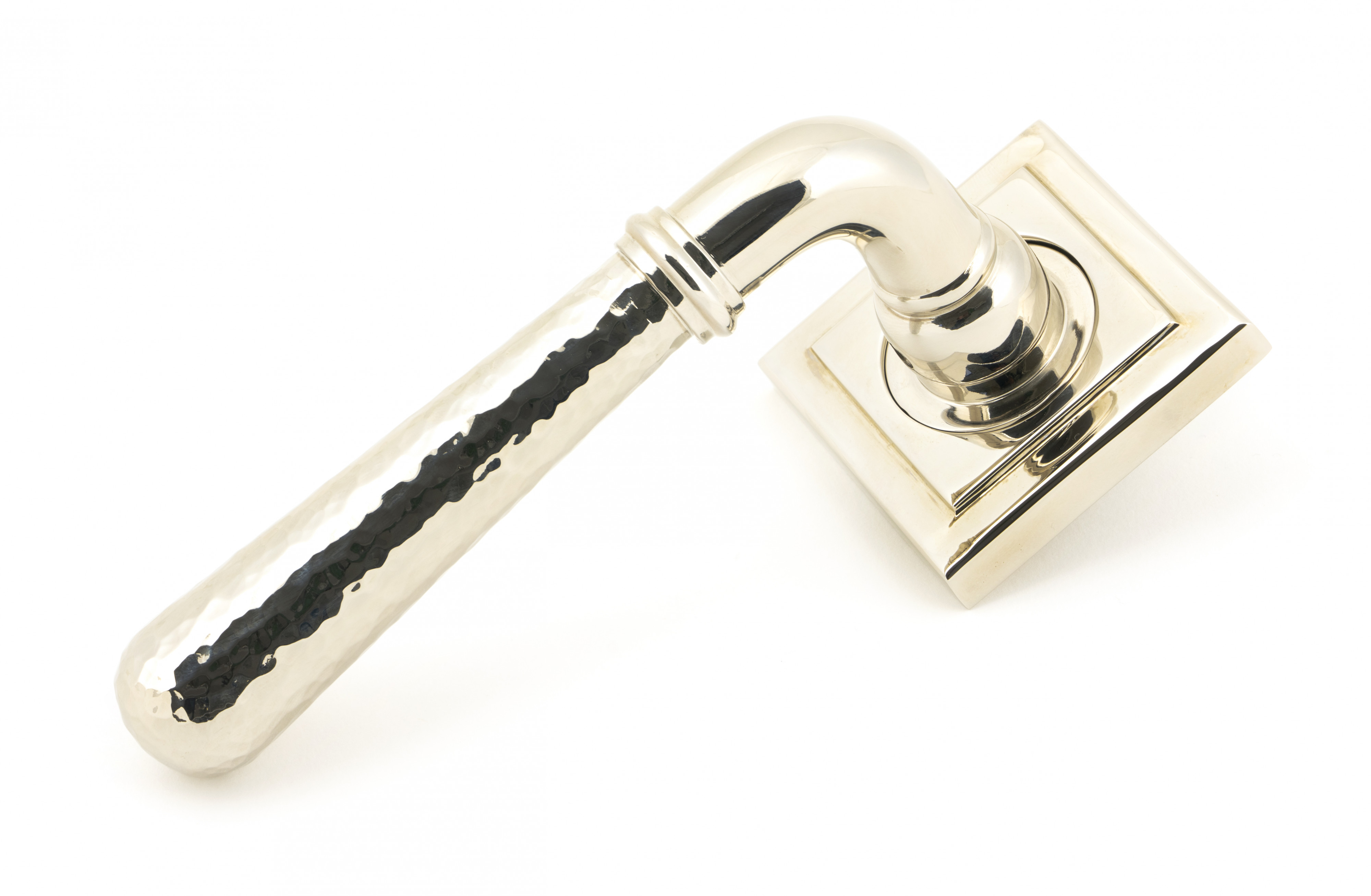 Newbury Lever on Square Rose Set