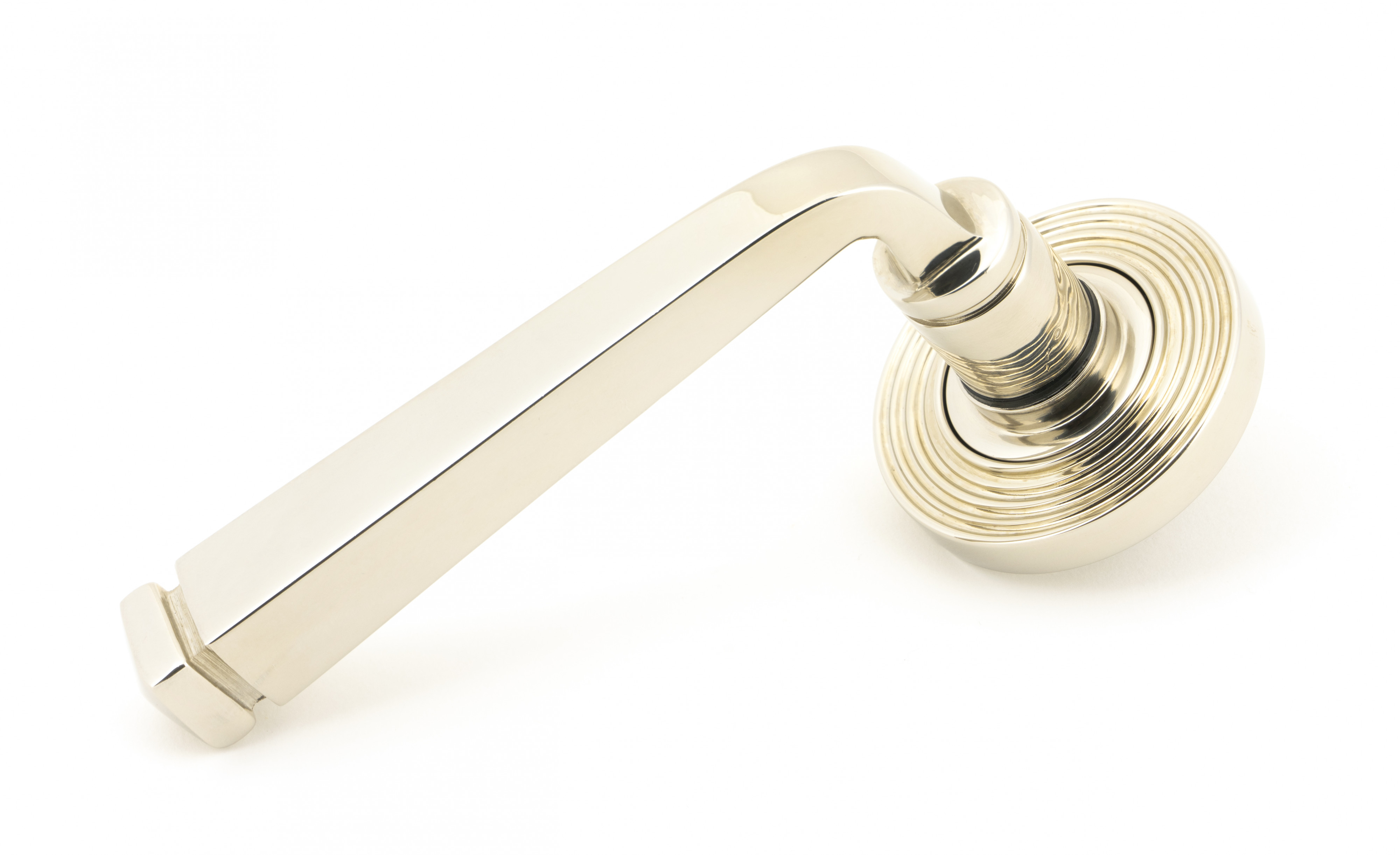 Avon Round Lever on Beehive Rose Set - Unsprung