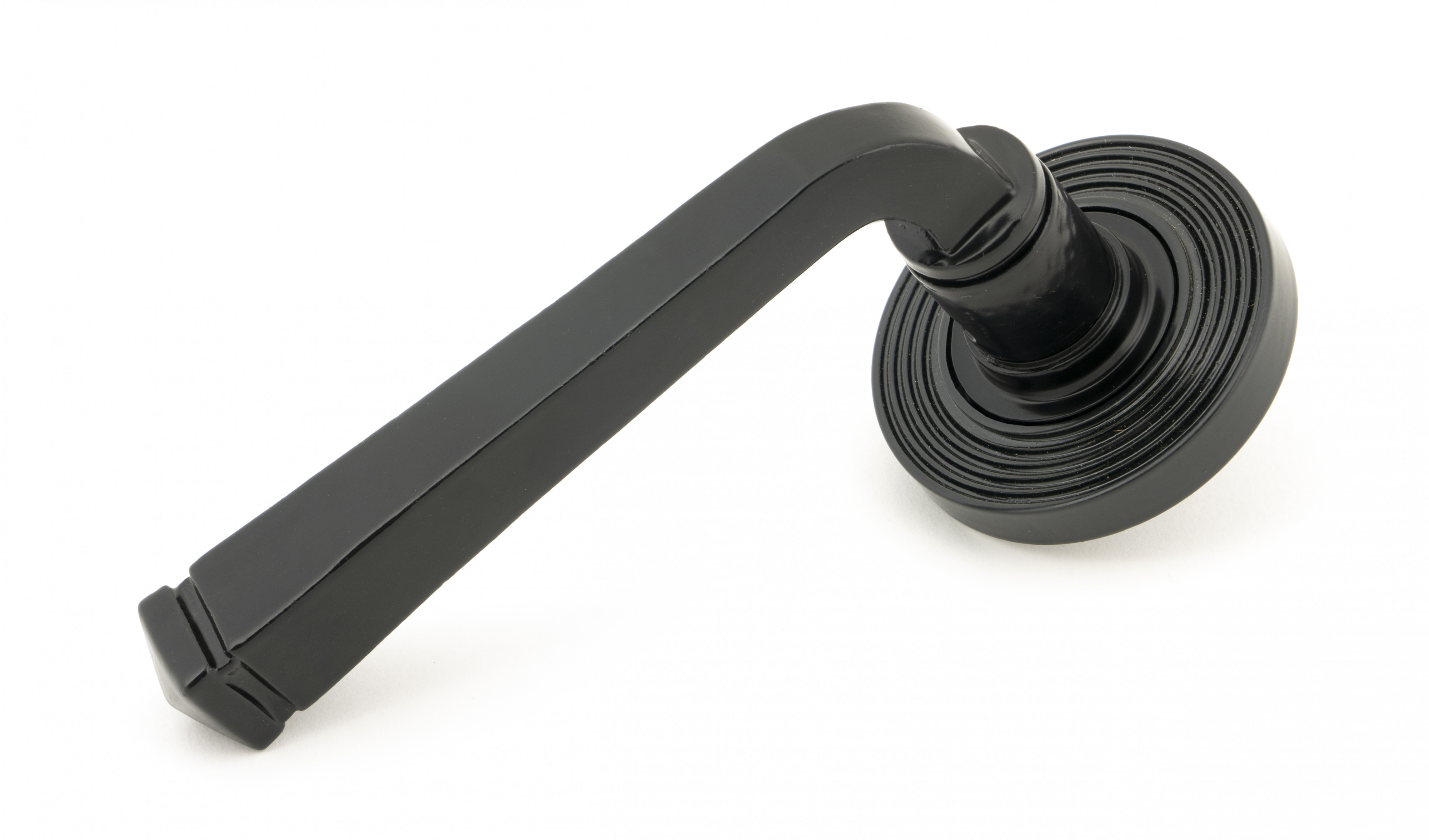 Avon Round Lever on Beehive Rose Set - Unsprung