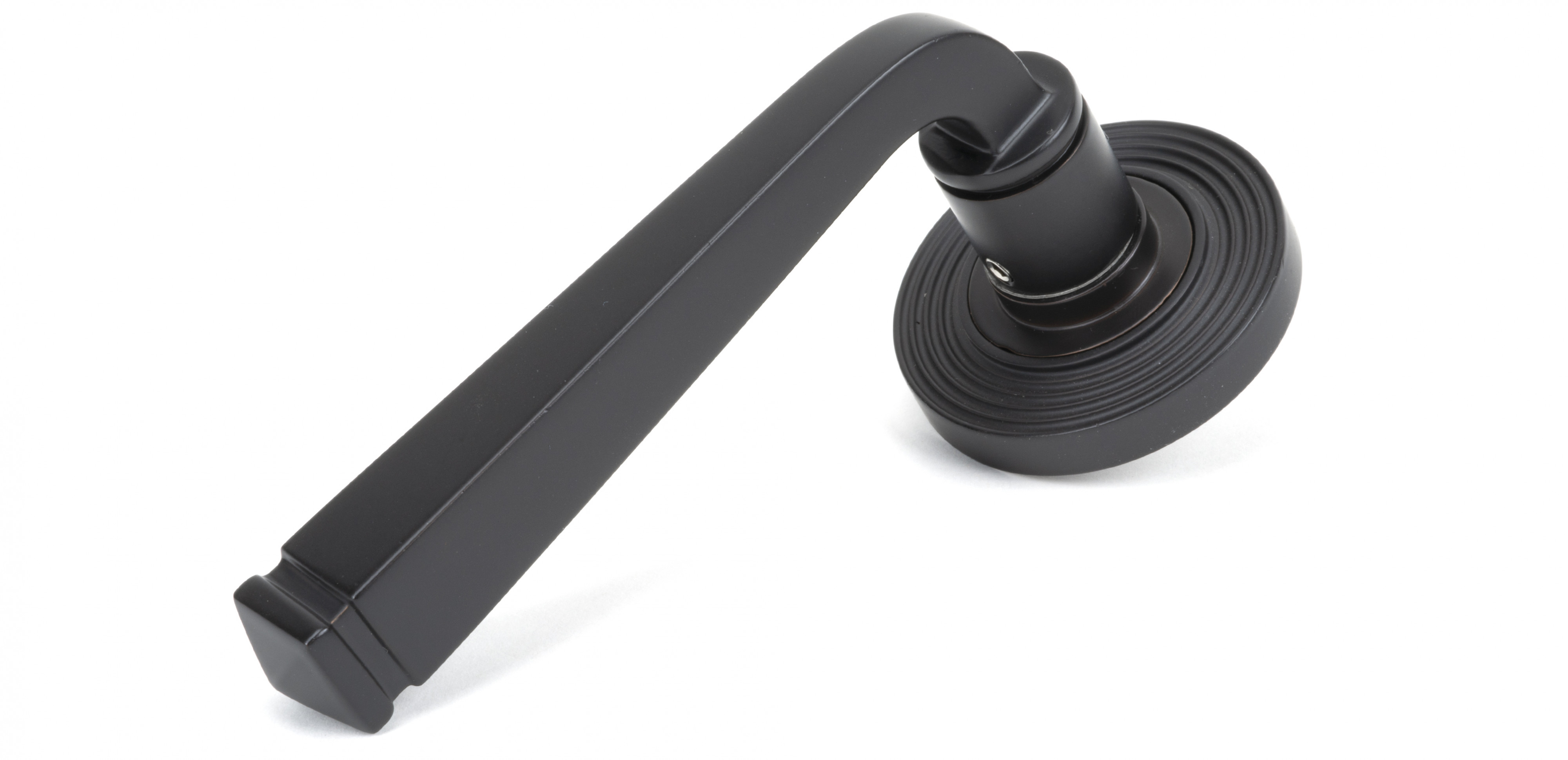 Avon Round Lever on Beehive Rose Set - Unsprung