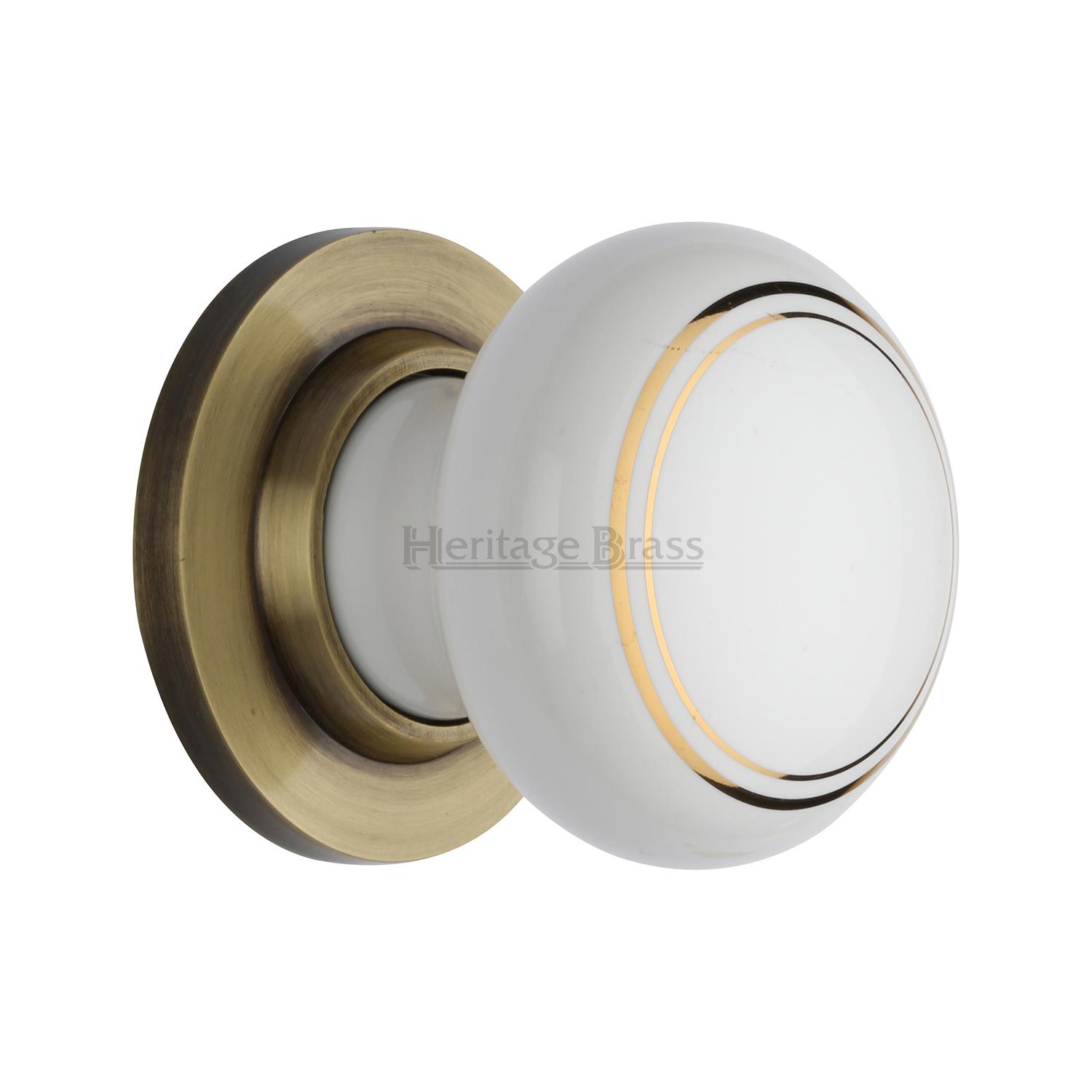 Gold Line Knob with Base