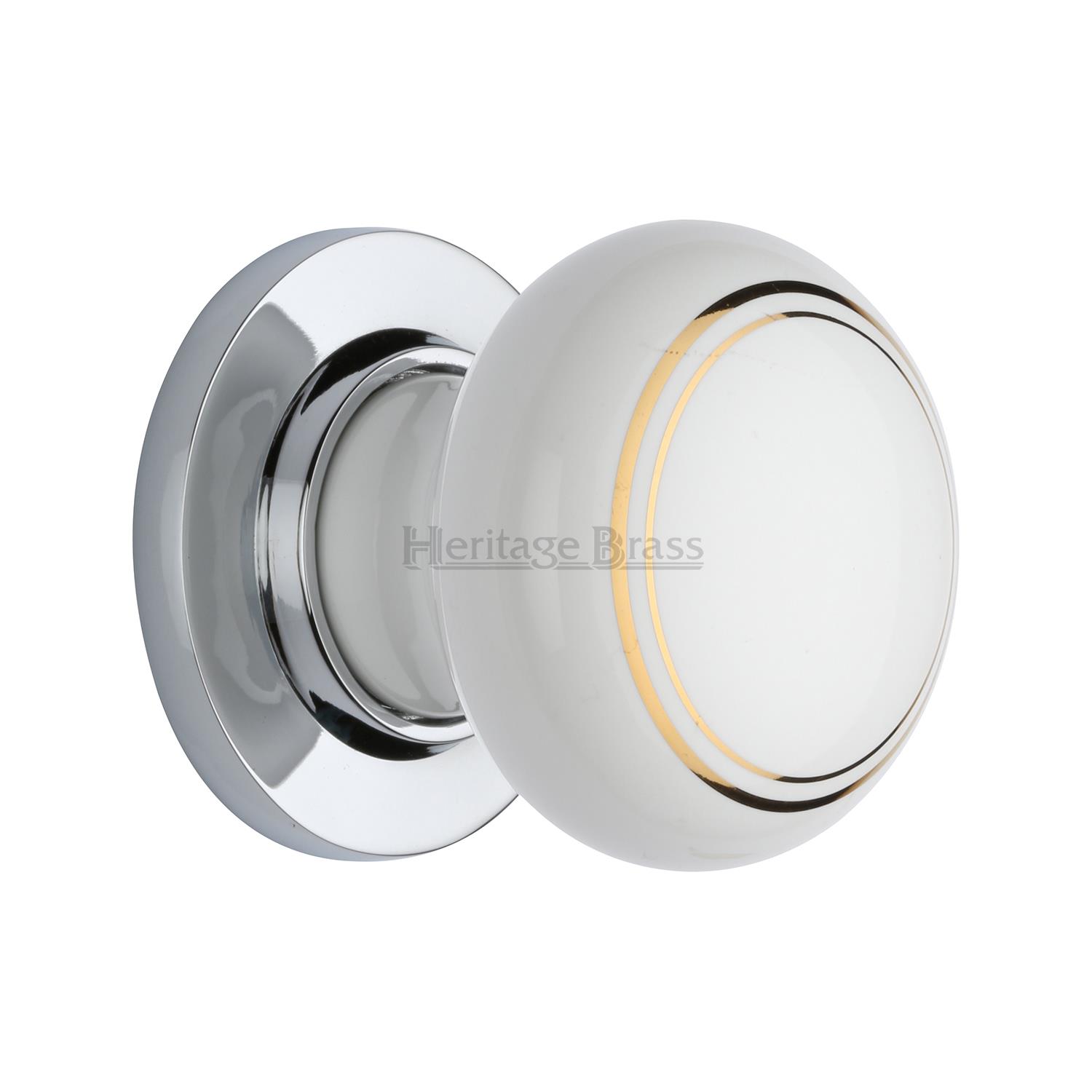 Gold Line Knob with Base