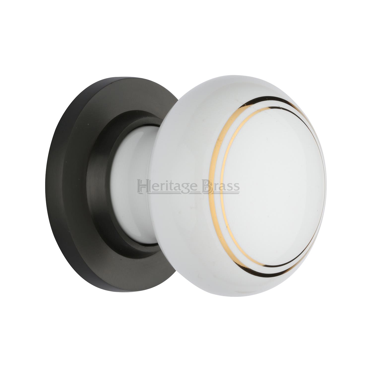 Gold Line Knob with Base