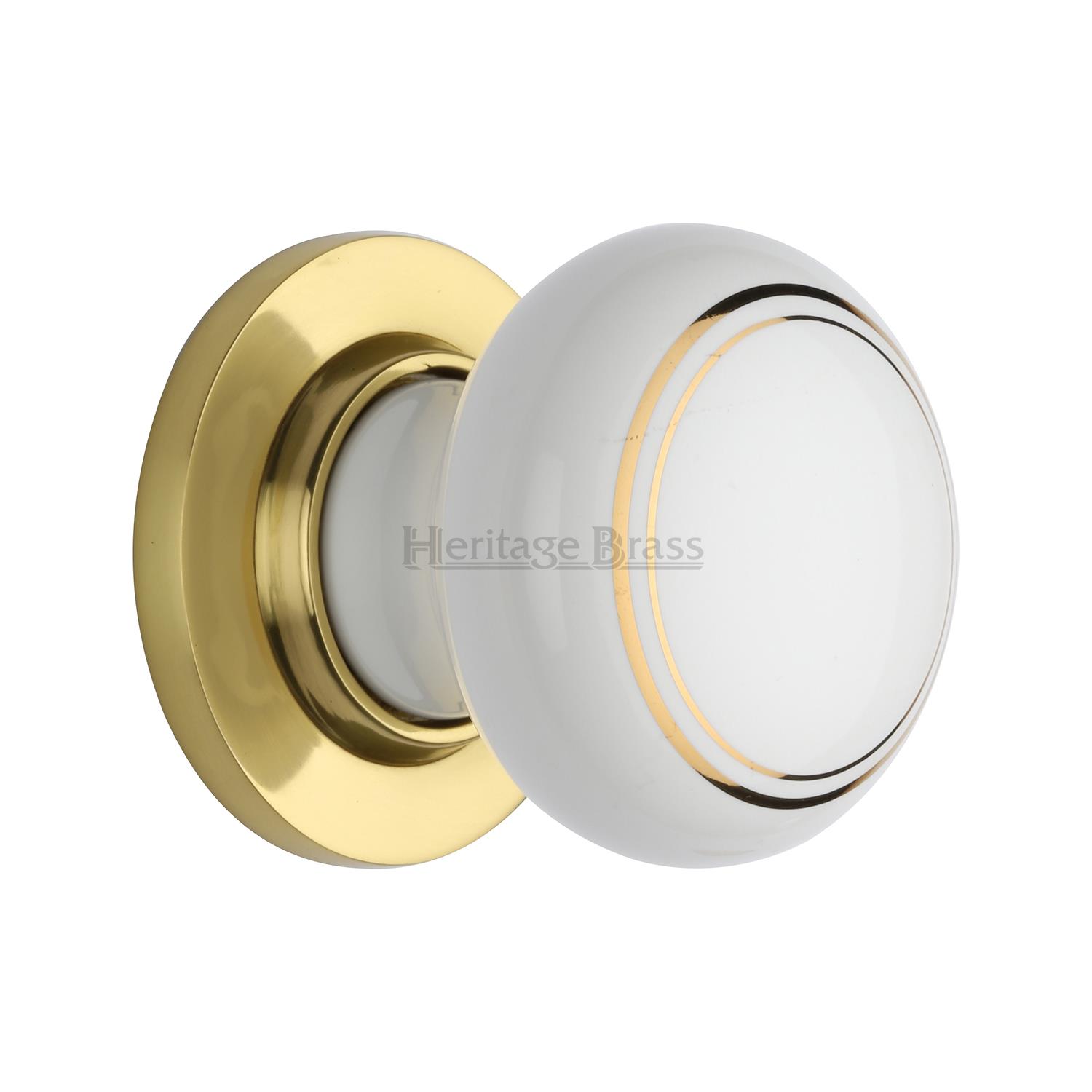 Gold Line Knob with Base