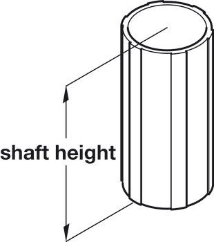Plinth Foot Shaft Section - Various Sizes