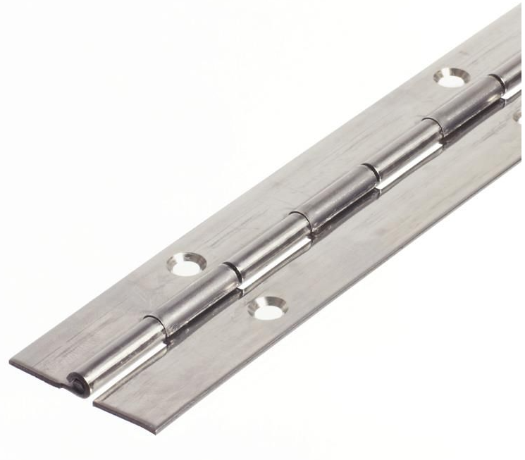 Continuous Hinge - 1829mm x 38mm x 1.5mm - c/w Inline Holes - Grade 304 ...