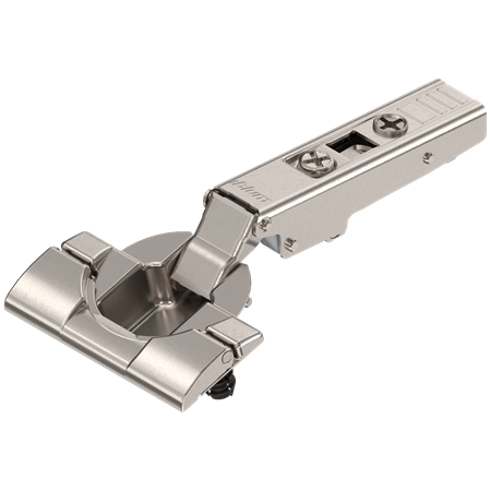 Blum Clip Top Hinge - 110° - Inserta Boss - Overlay - Unsprung - Nickel Plate