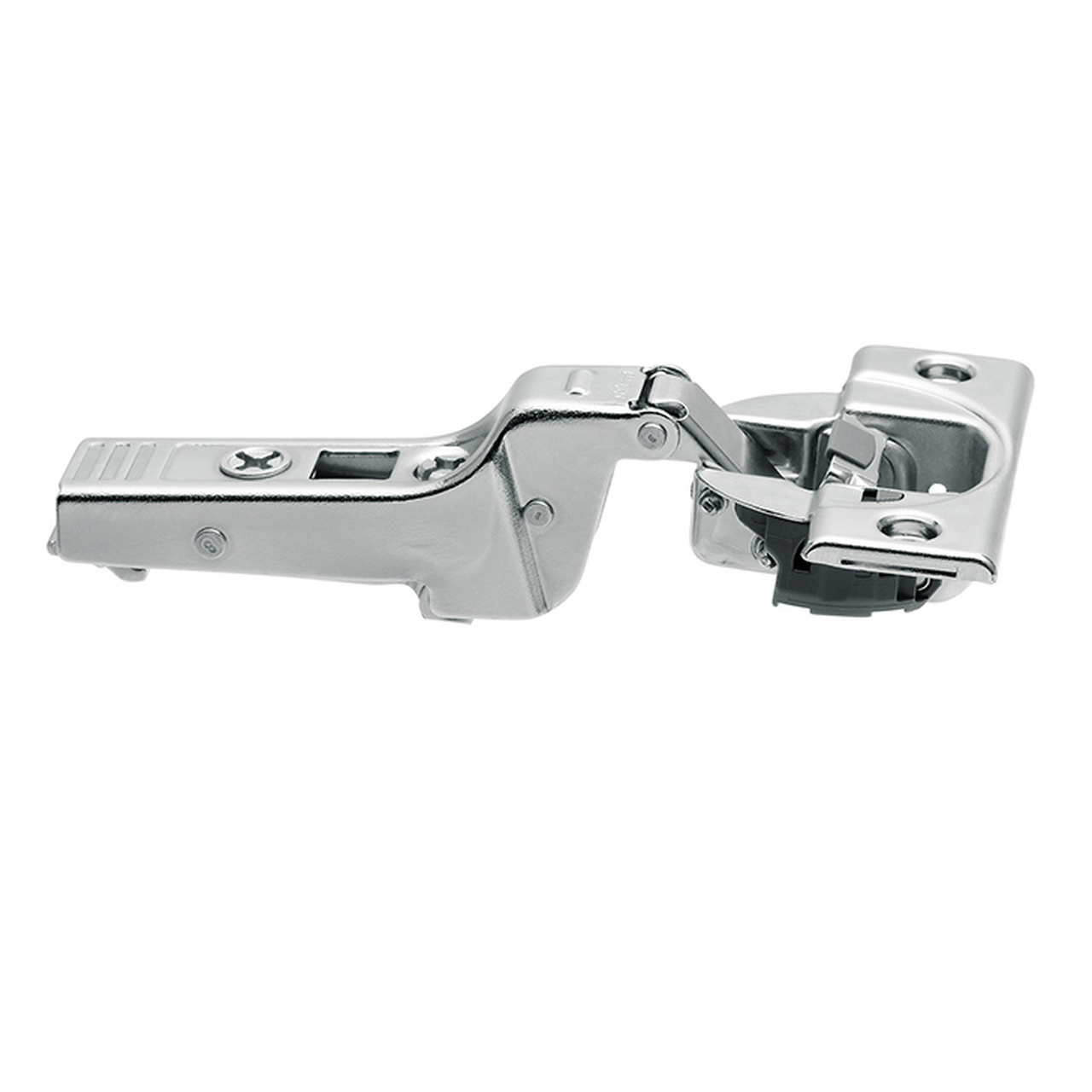 Blum Clip Top Hinge - 95° Thick Door Half Overlay Sprung - Nickel