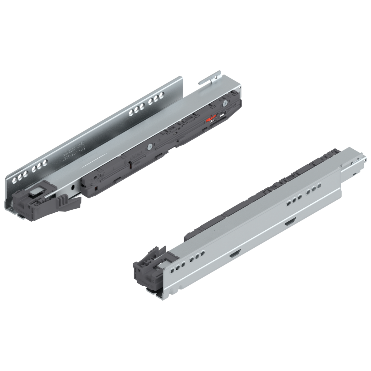 Blum Legrabox Runners - Full Extension Tip-on BLUMOTION - 40kg