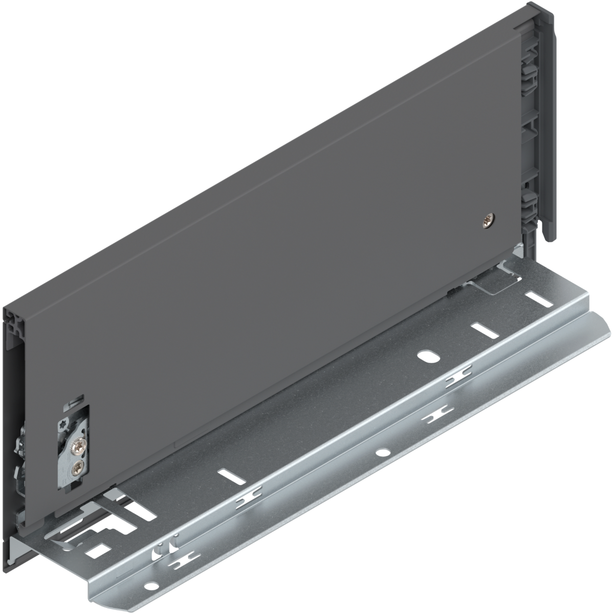 Blum Legrabox Drawer Side - 'K' Height (128.5mm) - Orion Grey