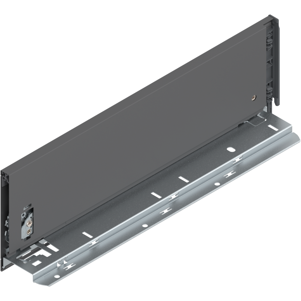 Blum Legrabox Drawer Side - 'K' Height (128.5mm) - Orion Grey