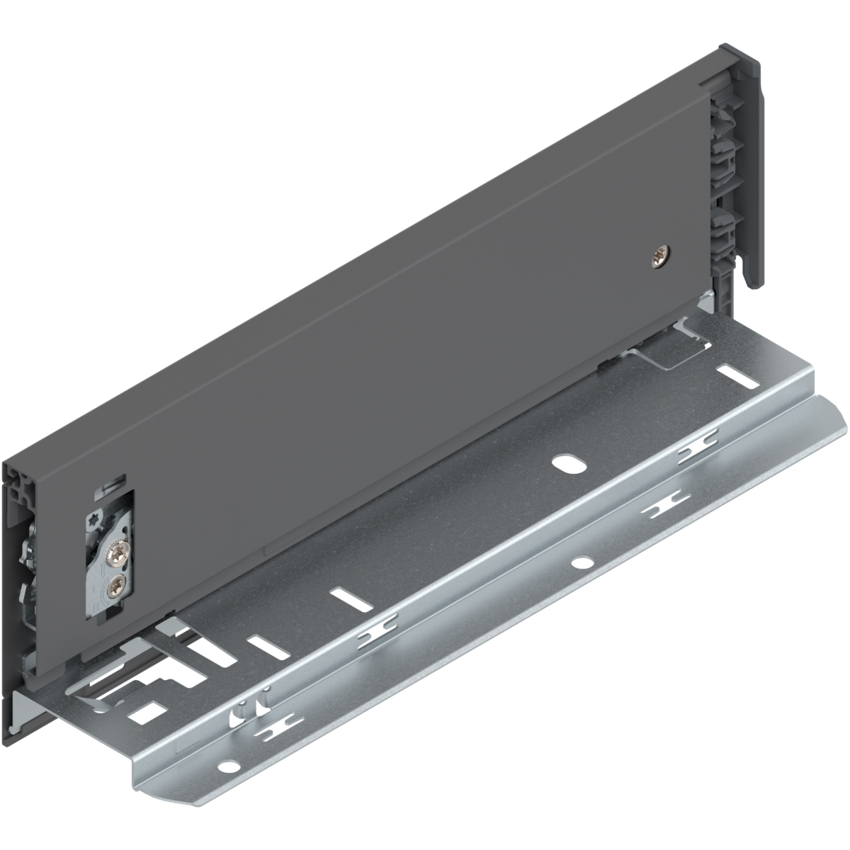 Blum Legrabox Drawer Side - 'M' Height (90.5mm) - Orion Grey