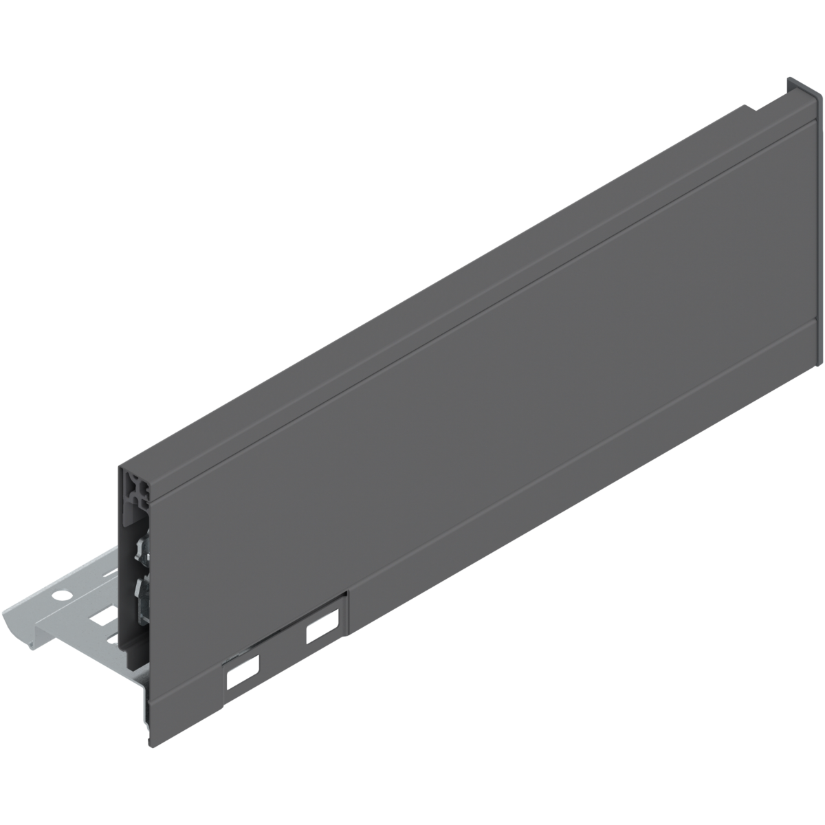 Blum Legrabox Drawer Side - 'M' Height (90.5mm) - Orion Grey