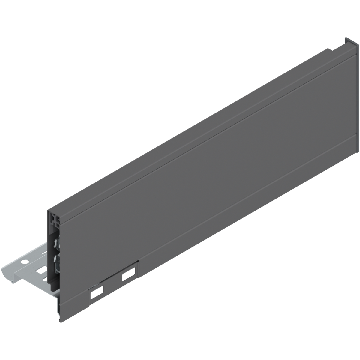 Blum Legrabox Drawer Side - 'M' Height (90.5mm) - Orion Grey